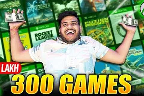 Buying 300 Games Worth 10 Lakhs For Xbox 😳
