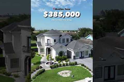 $385k Castle House Tour In McAllen Texas 😱 #shorts