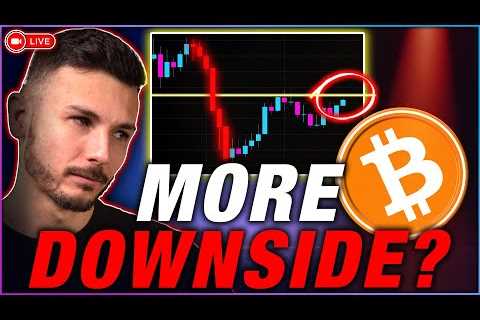 Warning: Bitcoin Just Slipped Into Dangerous Territory.. Can We Bounce?