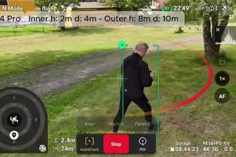 ActiveTrack with RC 2 Neo Mini 4 pro and Air 3S - Viewing the different methods of the three drones