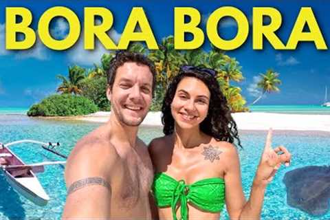 WORLD'S MOST BEAUTIFUL ISLAND! 🇵🇫 BORA BORA BOAT TOUR