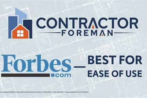 Overview of Contractor Foreman (#1 Construction Management Software)