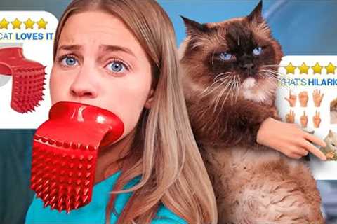 Testing WEIRD AMAZON Cat Products