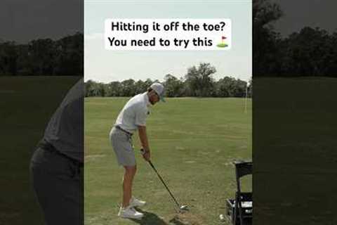 Eliminate Toe Strikes With This EASY Drill ⛳️👀