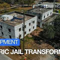 Drone Video Shows Beaufort's Old City Jail Before Its Conversion Into Condominiums