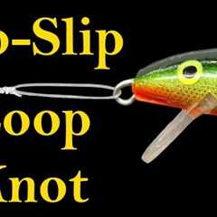 Tie A No Slip Loop Knot - best for crankbaits