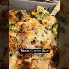 Tuscan Chicken Bake 🥰 (Low Carb + High Protein!) #ChosenPartner