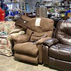 GOODWILL SHOP WITH ME SOFAS ARMCHAIRS TABLES FURNITURE DECOR KITCHENWARE SHOPPING STORE WALK THROUGH