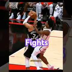 NBA Players 😱fights 💪#nba #shorts #fight