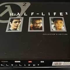 Unboxing Half-Life 2 Collector's Edition - PC + Prima Official Game Guide FPS Gameplay Released 2004