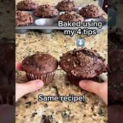 Bakery Style Muffin Tips! (Read Description)