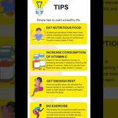 HEALTHY LIFESTYLE TIPS IN 2022 #health #HEALTH2022 #shorts #drsuniltank