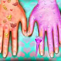Hand Care and Skin Care Video | Manicure Video | Makeup Games | ASMR Videos