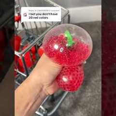 “I BET YOU DON’T HAVE 20 ALL RED FIDGETS” 💋🎈‼️#fidgets #colors #challenge #trend #shopping