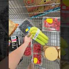 come grocery shopping with me!🍒✨🩵 #grocery #shopping #shopwithme #asmr #asmrshopping #haul #vlog