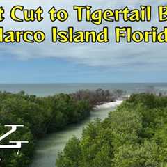 Drone Video Short Cut to Tigertail Beach Marco Island Florida