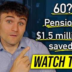 Can You Retire At 60 With $1.5 Million & A $5k mo Pension? Let’s Run The Numbers...