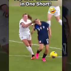 Funniest Women's Soccer Moments ⚽😂 #football #funny #soccer #futbol