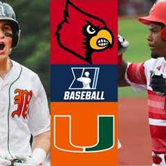 Louisville vs Miami (Great Game!) | Super Regionals Game 2 | 2025 College Baseball Highlights