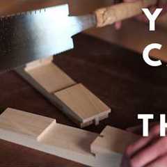 Japanese Joinery is easier than you think...