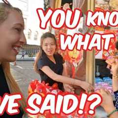 “Did you just say…” Catching people in 4 languages, wait until you see their reactions