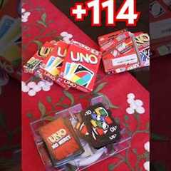 Uno NO MERCY +114 Stacking 3 Player Stockpile