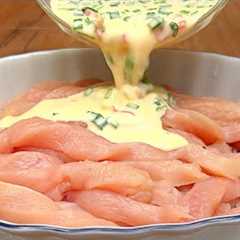 A delicious dinner in 15 minutes! I cook chicken fillet every weekend using this recipe!