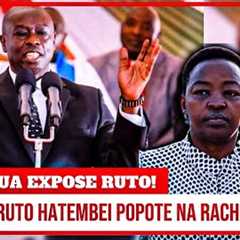 GACHAGUA EXPOSE WHY RUTO NEVER GOES ANYWHERE WITH HIS WIFE RACHEL RUTO