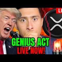 XRP GENIUS ACT LIVE VOTE NOW!🔴