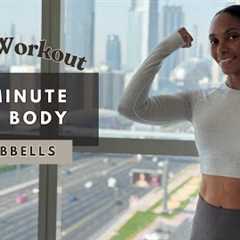 Full Body Workout - 20min DUMBBELL | Build Muscle & Strength