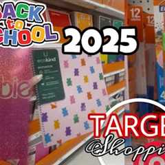 BACK to SCHOOL SHOPPING SCHOOL SUPPLIES shopping at Target 2025 #schoolsupplies #shopping #School ✏️