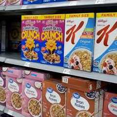 AMAZING! ASMR! SHOP WITH ME! CEREAL AISLE! NEW AT WALMART! #asmr #Walmart #amazing #store #sale