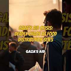Gaza’s Aid Crisis: Deadly Chaos at Food Distribution Sites