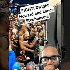 OH SH*T! #basketball #nba #sports #losangeles #big3 #fight #dwighthoward #lancestephenson #trending