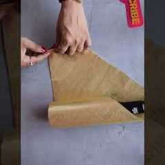 How to Gift Wrap a Wine Bottle | Wrapping Bottle as Gift for Christmas | Gift Wrap a Bottle of Wine