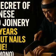 The Secret of Japanese Carpentry: 1,000-Year-Old Wood Joinery Without Nails or Glue! (Sashimono)
