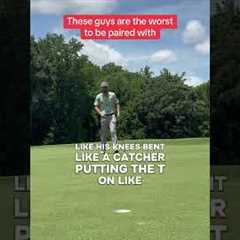 What’s a sign someone is a bad golfer? #golf #golfer #golfing #golflife #golfswing #barstoolgolf