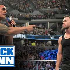 FULL SEGMENT - The Rock returns to dismantle Austin Theory: SmackDown highlights, Sept. 15, 2023