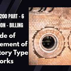 IS Code 1200 Part 6 Refactory Type Works | Method of Measuremet of Refactory Works