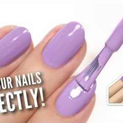 Paint Your Nails PERFECTLY At Home!
