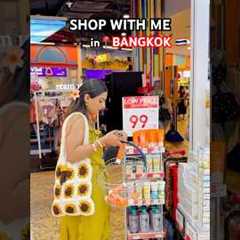 SHOP WITH ME in Bangkok 🇹🇭 Thodi Disappointing Shopping Spree! 😟 #shorts #ytshorts #shopping