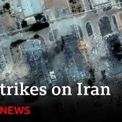 Donald Trump hails 'bullseye' strikes on Iranian nuclear sites | BBC News