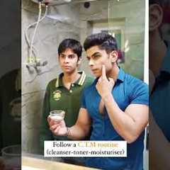 Best SkinCare Routine for Teenagers to avoid Acne and Pimple problem✅| AVOID PIMPLE❌ #dailyshorts