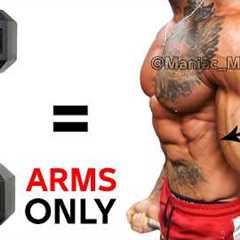 Full Arms Exercises with Dumbbells ( Biceps and Triceps ) 🔥