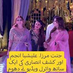 Jannat Mirza, Alishba Anjum, and Kashaf Ansari's Viral Video Takes Social Media by Storm