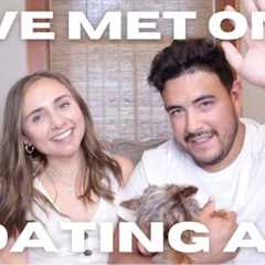 We met on a dating app | Online dating success story | How we met