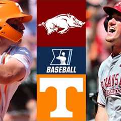 #3 Arkansas vs #14 Tennessee | Super Regionals Game 2 | 2025 College Baseball Highlights