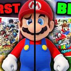 Ranking EVERY Mario Game On Nintendo Switch (2017-2025)