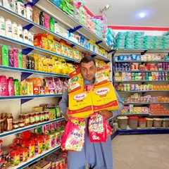 ASMR grocery shopping 🛒 in super store