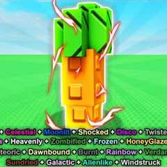 I Grew EVERY MUTATION On CARROT In Roblox Grow A Garden...